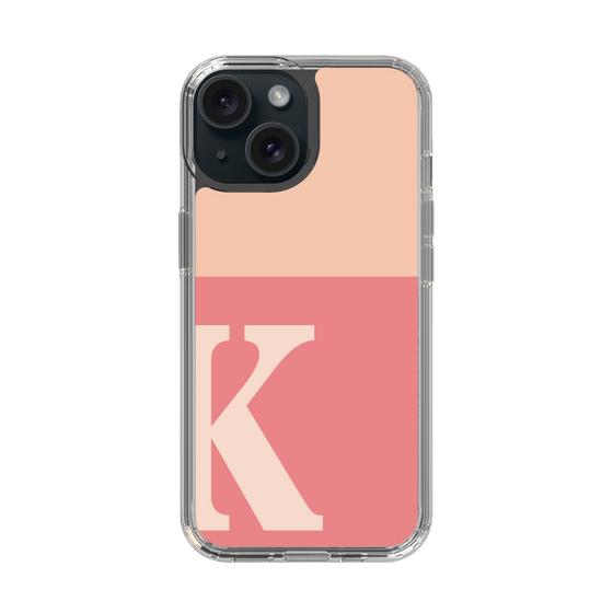 Slim Protection Case［ Original - initial two tone - K pink ］