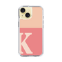 Slim Protection Case［ Original - initial two tone - K pink ］