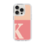 Slim Protection Case［ Original - initial two tone - K pink ］
