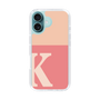 Slim Protection Case［ オリジナル - initial two tone - K pink ］