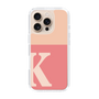 Slim Protection Case［ オリジナル - initial two tone - K pink ］