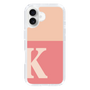 Slim Protection Case［ オリジナル - initial two tone - K pink ］