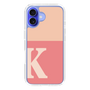 Slim Protection Case［ オリジナル - initial two tone - K pink ］