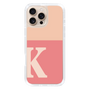 Slim Protection Case［ オリジナル - initial two tone - K pink ］