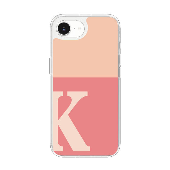 Slim Protection Case［ Original - initial two tone - K pink ］