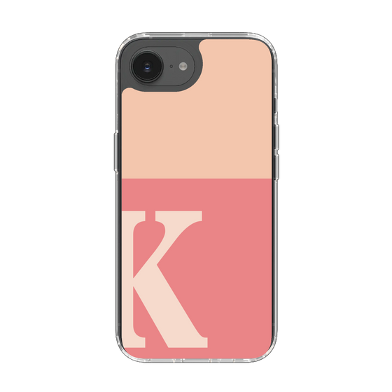 Slim Protection Case［ Original - initial two tone - K pink ］
