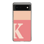 Slim Protection Case［ Original - initial two tone - K pink ］
