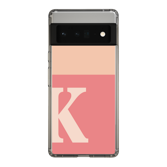 Slim Protection Case［ Original - initial two tone - K pink ］