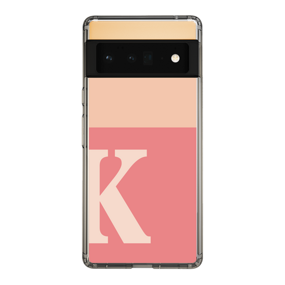 Slim Protection Case［ Original - initial two tone - K pink ］
