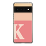 Slim Protection Case［ Original - initial two tone - K pink ］