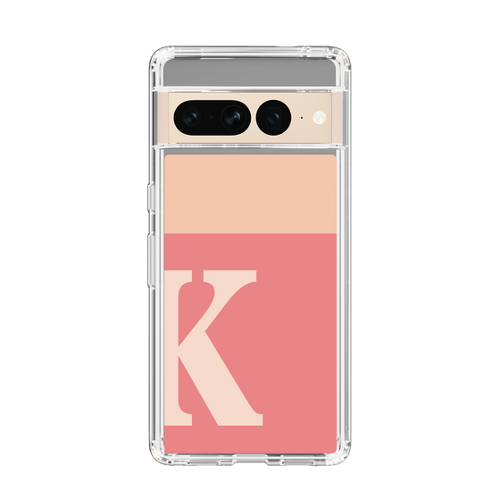 Slim Protection Case［ Original - initial two tone - K pink ］
