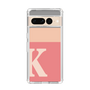 Slim Protection Case［ Original - initial two tone - K pink ］