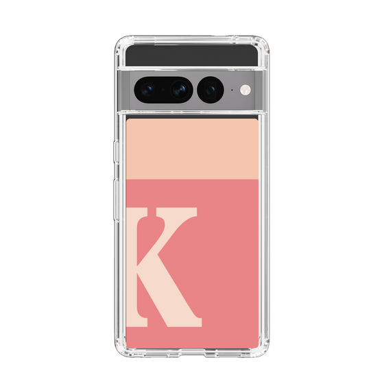 Slim Protection Case［ Original - initial two tone - K pink ］