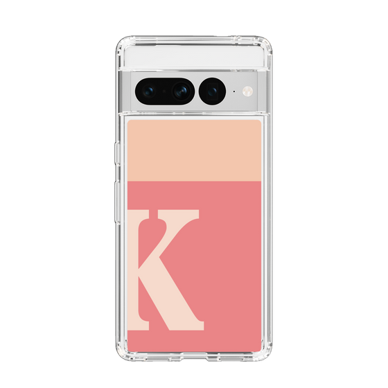 Slim Protection Case［ Original - initial two tone - K pink ］