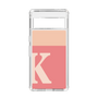Slim Protection Case［ Original - initial two tone - K pink ］