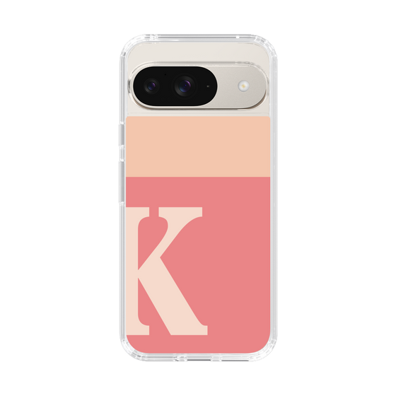 Slim Protection Case［ Original - initial two tone - K pink ］