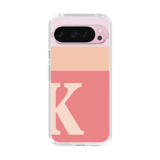 Slim Protection Case［ Original - initial two tone - K pink ］