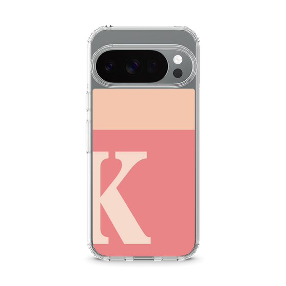 Slim Protection Case［ Original - initial two tone - K pink ］