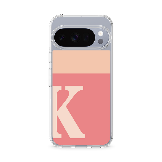Slim Protection Case［ Original - initial two tone - K pink ］