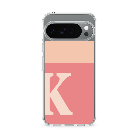 Slim Protection Case［ Original - initial two tone - K pink ］