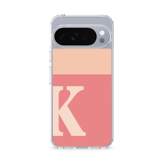 Slim Protection Case［ Original - initial two tone - K pink ］