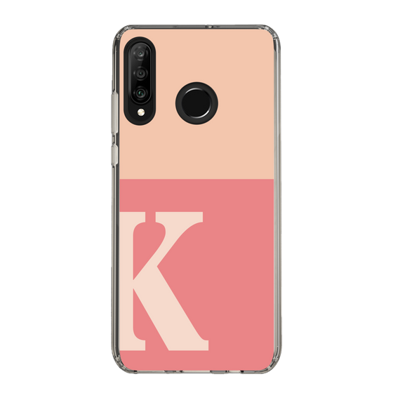 Slim Protection Case［ Original - initial two tone - K pink ］