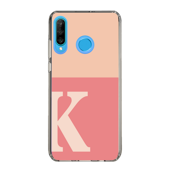Slim Protection Case［ Original - initial two tone - K pink ］