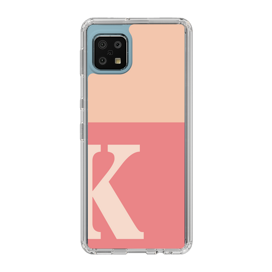Slim Protection Case［ Original - initial two tone - K pink ］
