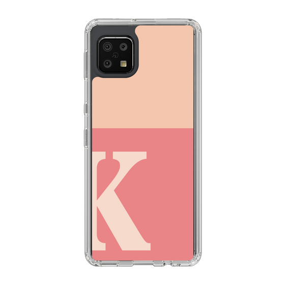 Slim Protection Case［ Original - initial two tone - K pink ］