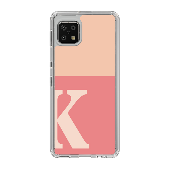 Slim Protection Case［ Original - initial two tone - K pink ］