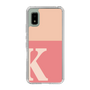 Slim Protection Case［ Original - initial two tone - K pink ］