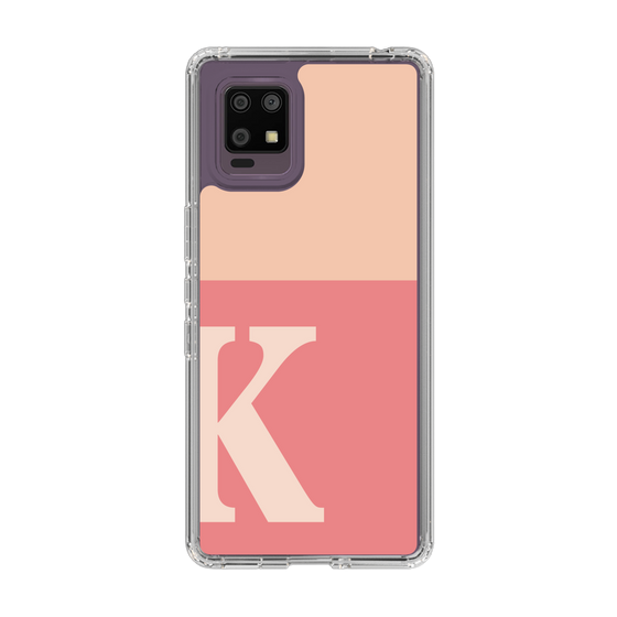Slim Protection Case［ Original - initial two tone - K pink ］