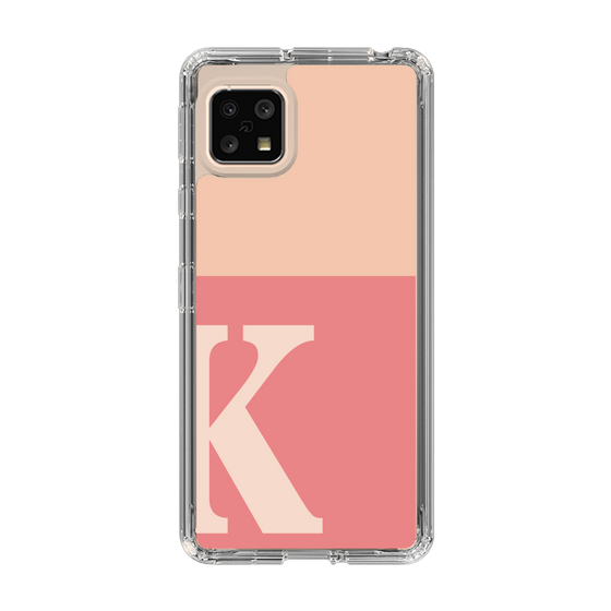 Slim Protection Case［ Original - initial two tone - K pink ］