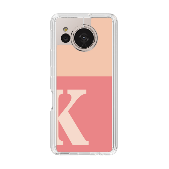 Slim Protection Case［ Original - initial two tone - K pink ］