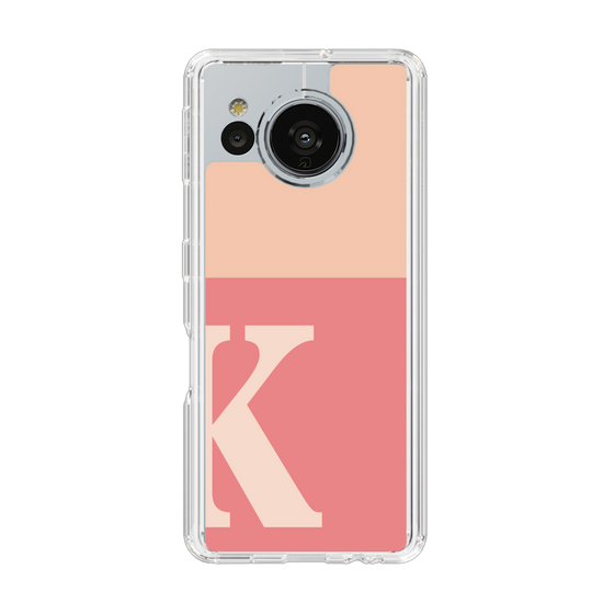 Slim Protection Case［ Original - initial two tone - K pink ］