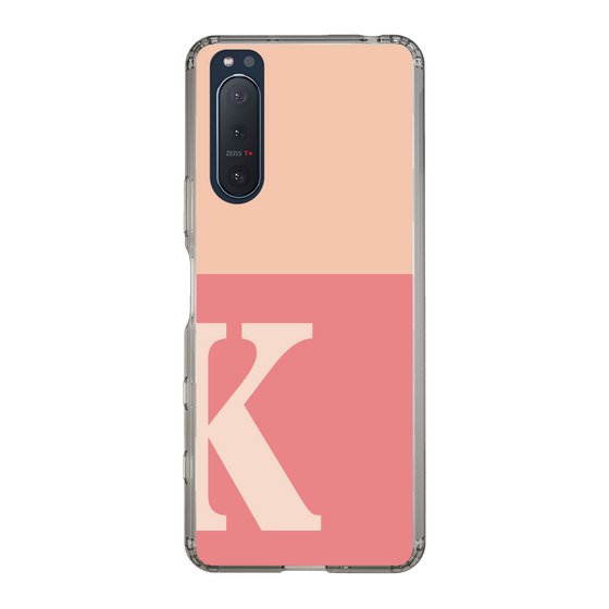 Slim Protection Case［ Original - initial two tone - K pink ］