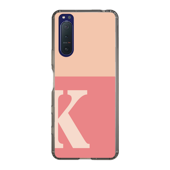 Slim Protection Case［ Original - initial two tone - K pink ］