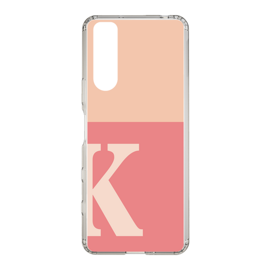 Slim Protection Case［ Original - initial two tone - K pink ］