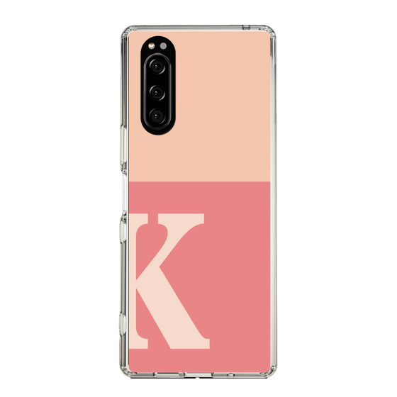 Slim Protection Case［ Original - initial two tone - K pink ］