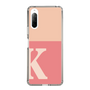 Slim Protection Case［ Original - initial two tone - K pink ］