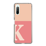 Slim Protection Case［ Original - initial two tone - K pink ］