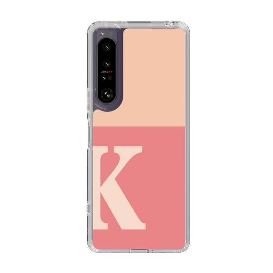 Slim Protection Case［ Original - initial two tone - K pink ］