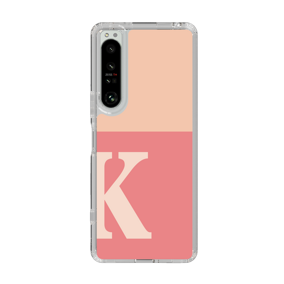 Slim Protection Case［ Original - initial two tone - K pink ］