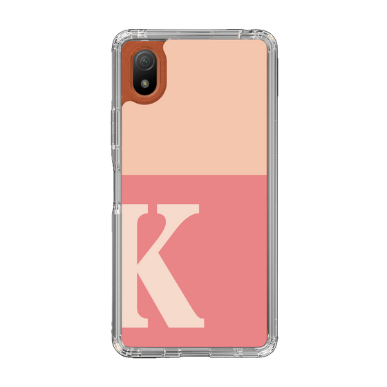 Slim Protection Case［ Original - initial two tone - K pink ］
