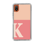 Slim Protection Case［ Original - initial two tone - K pink ］