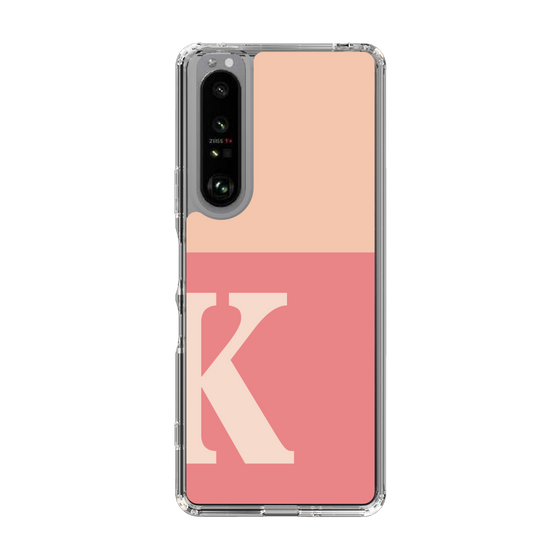 Slim Protection Case［ Original - initial two tone - K pink ］
