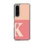 Slim Protection Case［ Original - initial two tone - K pink ］