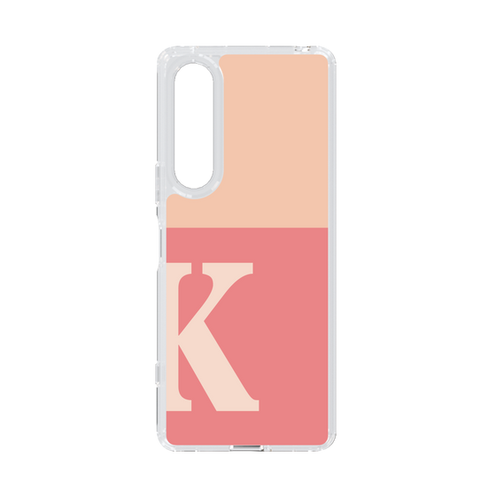 Slim Protection Case［ Original - initial two tone - K pink ］