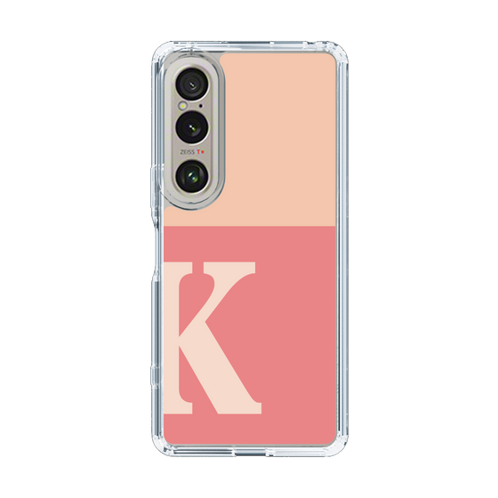 Slim Protection Case［ Original - initial two tone - K pink ］