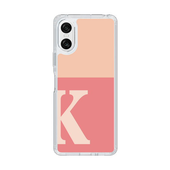 Slim Protection Case［ Original - initial two tone - K pink ］